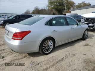 2014 Hyundai Equus Signature z VIN KMHGH4JH1EU086014, wystawiony jako Copart lot #81334014 z przebiegiem 73 139 mil mil oraz Szkoda całkowita • Salvage title. Historia ofert i sprzedaży dostępna na DreamBid. Obrazek 3.