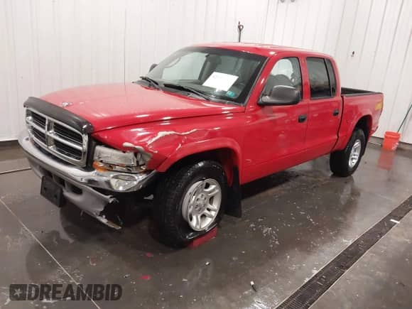 2004 Dodge Dakota SLT with VIN 1D7HG48N44S733366, listed as a IAAI auction lot 42319470 with 156,798 mi miles and . Bid and sale history available at DreamBid. Image 18.