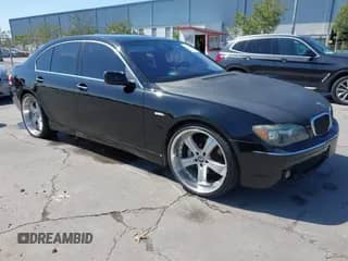 2006 BMW 7 Series 750i with VIN WBAHL83506DT06128, listed as a IAAI auction lot 42140953 with 143,833 mi miles and . Bid and sale history available at DreamBid. Image 1.