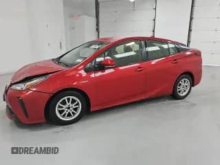 2022 Toyota Prius LE with VIN JTDKAMFU1N3176794, listed as a Copart auction lot 85673915 with 55,111 mi miles and Salvage title. Bid and sale history available at DreamBid. Image 1.
