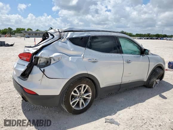2015 Hyundai Santa Fe with VIN 5XYZU3LA2FG286521, listed as a Copart auction lot 62467945 with 224,885 mi miles and Salvage title. Bid and sale history available at DreamBid. Image 3.