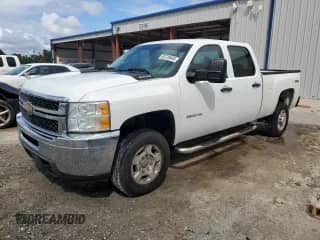 2012 Chevrolet Silverado 2500HD Work Truck with VIN 1GC1KVCG4CF162980, listed as a Copart auction lot 85729645 with 159,914 mi miles and Salvage title. Bid and sale history available at DreamBid. Image 1.