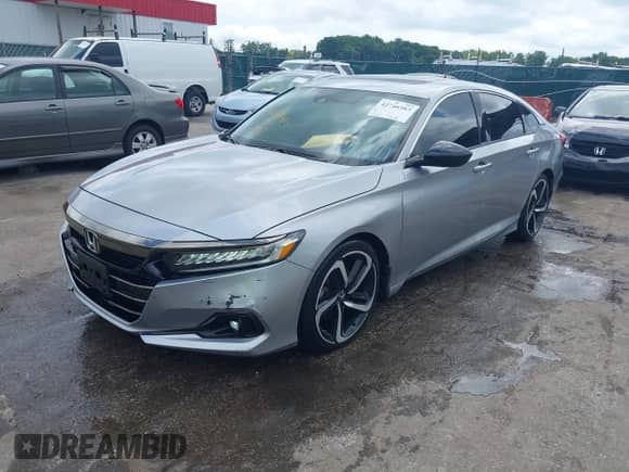 2021 Honda Accord Sport with VIN 1HGCV2F35MA004560, listed as a IAAI auction lot 42746583 with 63,997 mi miles and . Bid and sale history available at DreamBid. Image 17.