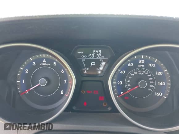 2012 Hyundai Elantra Limited with VIN 5NPDH4AE4CH091387, listed as a IAAI auction lot 42896346 with 158,132 mi miles and . Bid and sale history available at DreamBid. Image 7.