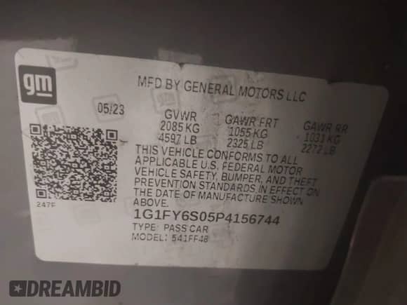 2023 Chevrolet Bolt EUV LT с VIN 1G1FY6S05P4156744, выставлен на аукционе IAAI как лот 42913121 с пробегом 19 325 миль миль и . История ставок и продаж доступна на DreamBid. Изображение 9.