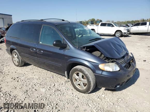 2007 Dodge Grand Caravan SXT z VIN 2D4GP44L87R180689, wystawiony jako Copart lot #87184654 z przebiegiem 209 567 mil mil oraz Nie do naprawy • Non repairable. Historia ofert i sprzedaży dostępna na DreamBid. Obrazek 4.