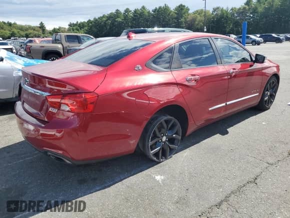 2014 Chevrolet Impala LTZ with VIN 2G1155S37E9104579, listed as a Copart auction lot 69818315 with 184,447 mi miles and Salvage title. Bid and sale history available at DreamBid. Image 3.