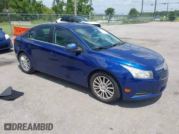 2013 Chevrolet Cruze ECO with VIN 1G1PH5SB9D7227468, listed as a IAAI auction lot 42830013 with 120,687 mi miles and . Bid and sale history available at DreamBid. Image 1.