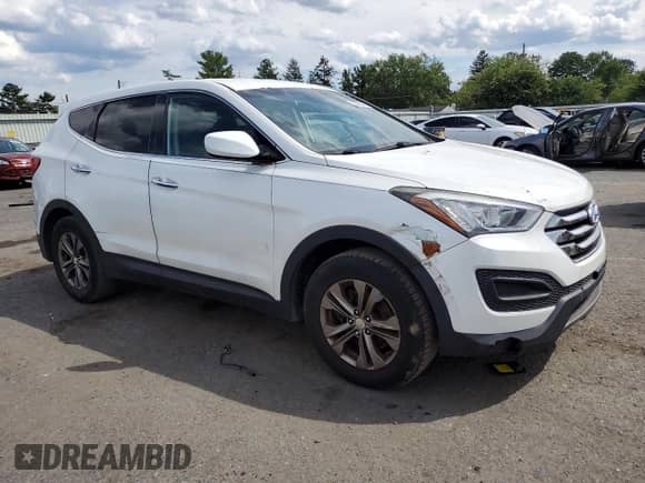 2016 Hyundai Santa Fe with VIN 5XYZTDLB5GG342471, listed as a Copart auction lot 70753945 with 149,027 mi miles and Clean title. Bid and sale history available at DreamBid. Image 4.