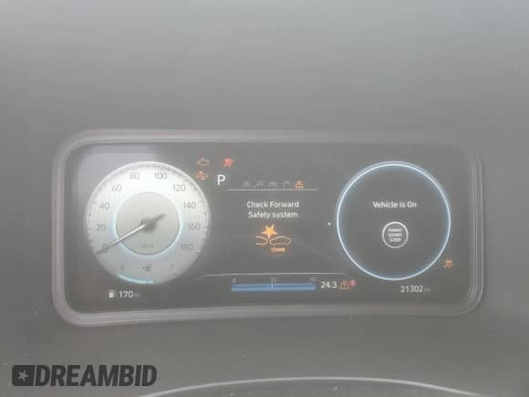 2023 Hyundai Kona с VIN KM8KH3AC9PU006535, выставлен на аукционе Copart как лот 53313295 с пробегом 21 302 миль миль и Списание • Salvage title. История ставок и продаж доступна на DreamBid. Изображение 9.