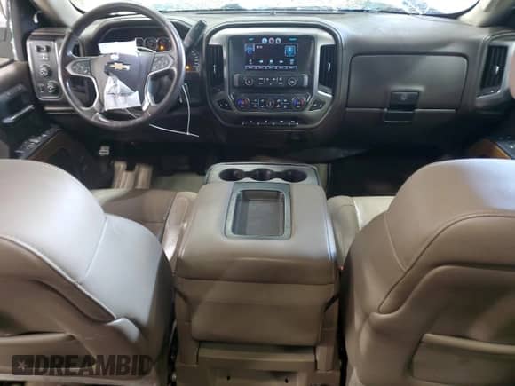 2015 Chevrolet Silverado 1500 LTZ with VIN 3GCUKSEC6FG127124, listed as a Copart auction lot 71790105 with 202,978 mi miles and Salvage title. Bid and sale history available at DreamBid. Image 8.