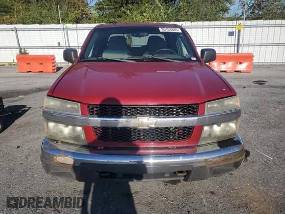 2005 Chevrolet Colorado 1SE LS Z71 z VIN 1GCDT136658234313, wystawiony jako Copart lot #85153885 z przebiegiem 218 740 mil mil oraz Szkoda całkowita • Salvage title. Historia ofert i sprzedaży dostępna na DreamBid. Obrazek 5.