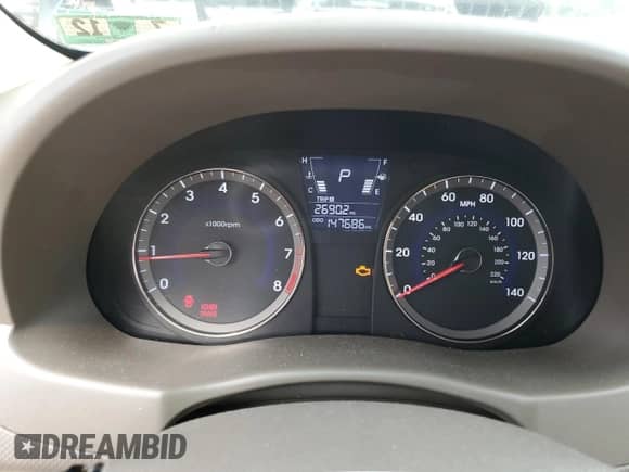 2012 Hyundai Accent GLS z VIN KMHCT4AE6CU064882, wystawiony jako Copart lot #83969075 z przebiegiem 147 686 mil mil oraz Szkoda całkowita • Salvage title. Historia ofert i sprzedaży dostępna na DreamBid. Obrazek 9.