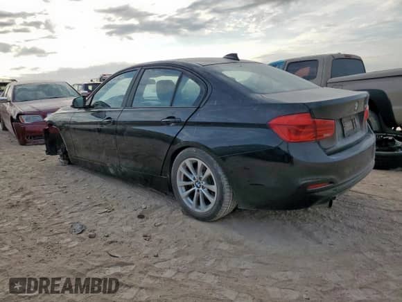 2017 BMW 3 Series 320i with VIN WBA8E1G34HNU16638, listed as a Copart auction lot 85368105 with 71,556 mi miles and Salvage title. Bid and sale history available at DreamBid. Image 2.