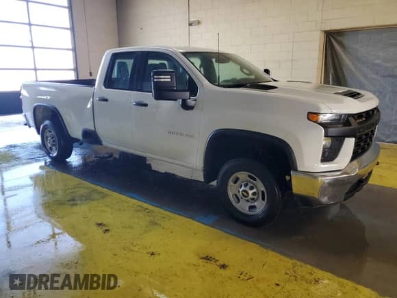 2020 Chevrolet Silverado 2500HD Work Truck with VIN 1GC2YLE72LF190300, listed as a Copart auction lot 77451264 with 131,711 mi miles and Clean title. Bid and sale history available at DreamBid. Image 4.