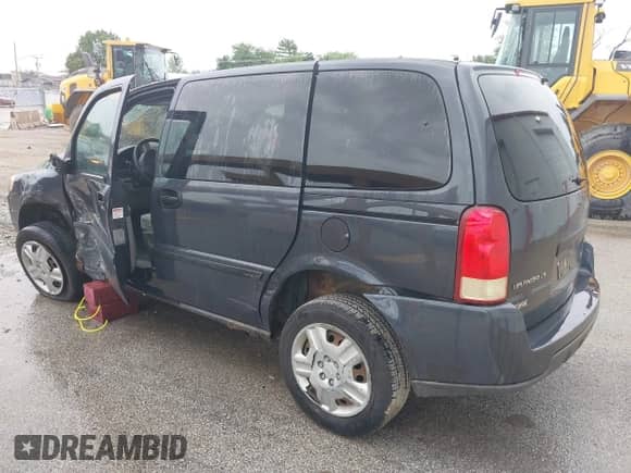 2008 Chevrolet Uplander LS with VIN 1GNDU23W78D205439, listed as a IAAI auction lot 39839195 with 159,429 mi miles and . Bid and sale history available at DreamBid. Image 3.