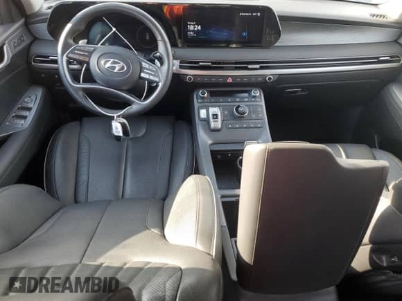 2023 Hyundai Palisade Limited с VIN KM8R54GE5PU585397, выставлен на аукционе Copart как лот 66775064 с пробегом 13 104 миль миль и Списание • Salvage title. История ставок и продаж доступна на DreamBid. Изображение 8.