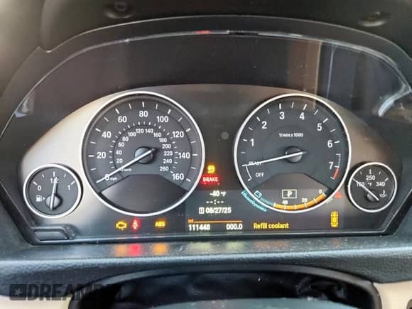 2014 BMW 3 Series 328i Gran Turismo xDrive with VIN WBA3X5C57ED243153, listed as a Copart auction lot 81823855 with 111,448 mi miles and Clean title. Bid and sale history available at DreamBid. Image 9.