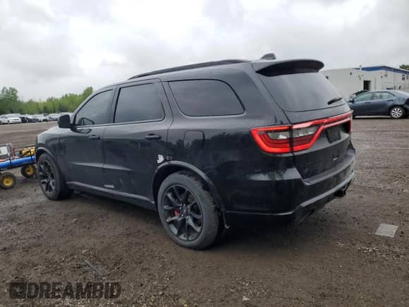 2022 Dodge Durango R/T Plus with VIN 1C4SDJCTXNC189965, listed as a Copart auction lot 56372385 with 77,996 mi miles and Clean title. Bid and sale history available at DreamBid. Image 2.