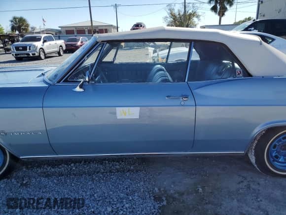 1965 Chevrolet Impala с VIN 164675S266525, выставлен на аукционе Copart как лот 84679994 с пробегом 839 371 миль миль и На запчасти • Non repairable. История ставок и продаж доступна на DreamBid. Изображение 12.