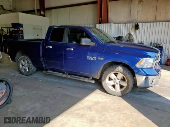 2015 Ram 1500 Big Horn with VIN 1C6RR6GT6FS577829, listed as a Copart auction lot 70132135 with 91,567 mi miles and Salvage title. Bid and sale history available at DreamBid. Image 4.