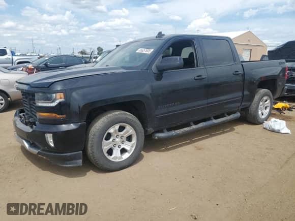 2017 Chevrolet Silverado 1500 LT с VIN 3GCUKREC1HG375678, выставлен на аукционе Copart как лот 65657605 с пробегом 87 856 миль миль и Списание • Salvage title. История ставок и продаж доступна на DreamBid. Изображение 1.