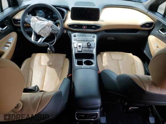 2023 Hyundai Santa Fe Calligraphy с VIN 5NMS54AL4PH598307, выставлен на аукционе Copart как лот 71987345 с пробегом 37 805 миль миль и Списание • Salvage title. История ставок и продаж доступна на DreamBid. Изображение 8.