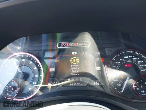 2020 Ram 1500 Rebel with VIN 1C6SRFET7LN279854, listed as a IAAI auction lot 42217980 with 82,507 mi miles and . Bid and sale history available at DreamBid. Image 7.