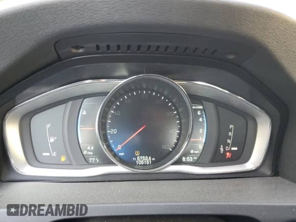 2014 Volvo S60 T6 with VIN YV1902FHXE1293885, listed as a Copart auction lot 61904664 with 105,151 mi miles and Salvage title. Bid and sale history available at DreamBid. Image 9.