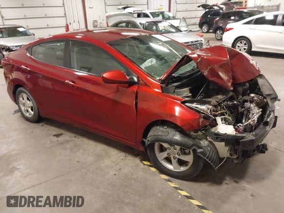 2015 Hyundai Elantra SE с VIN 5NPDH4AE3FH586118, выставлен на аукционе IAAI как лот 42983885 с пробегом 117 041 миль миль и . История ставок и продаж доступна на DreamBid. Изображение 1.