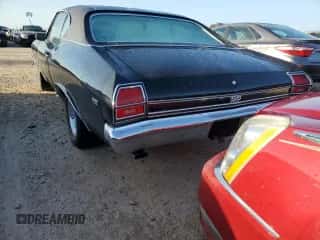 1969 Chevrolet Chevelle z VIN 136379A339659, wystawiony jako Copart lot #77016794 z przebiegiem 57 940 mil mil oraz Nie do naprawy • Non repairable. Historia ofert i sprzedaży dostępna na DreamBid. Obrazek 6.