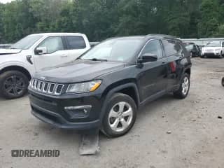 2018 Jeep Compass Altitude with VIN 3C4NJDBB0JT112861, listed as a Copart auction lot 67736565 with 63,996 mi miles and Salvage title. Bid and sale history available at DreamBid. Image 1.