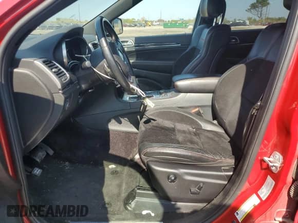 2017 Jeep Grand Cherokee Trailhawk z VIN 1C4RJFLG2HC949415, wystawiony jako Copart lot #81468275 z przebiegiem 65 142 mil mil oraz Czysty tytuł • Clean title. Historia ofert i sprzedaży dostępna na DreamBid. Obrazek 7.