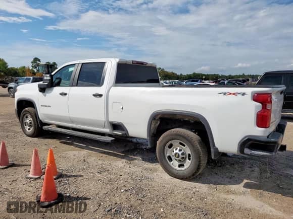 2020 Chevrolet Silverado 2500HD Work Truck z VIN 1GC1YLEY7LF175361, wystawiony jako Copart lot #83832425 z przebiegiem 154 379 mil mil oraz Szkoda całkowita • Salvage title. Historia ofert i sprzedaży dostępna na DreamBid. Obrazek 2.