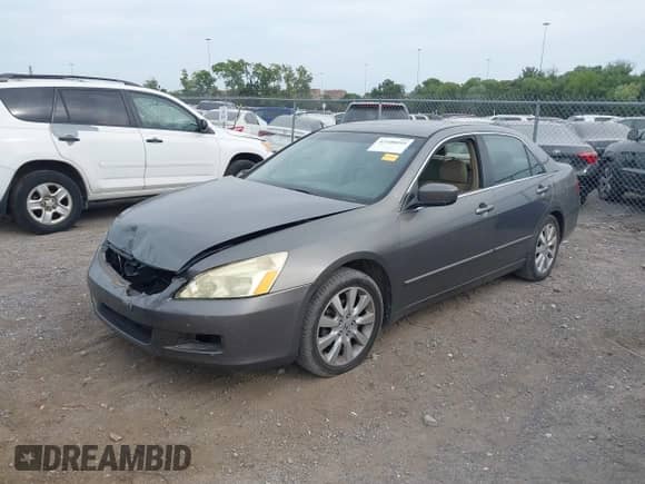 2007 Honda Accord EX-L with VIN 1HGCM66537A063851, listed as a IAAI auction lot 43108093 with 192,706 mi miles and . Bid and sale history available at DreamBid. Image 2.