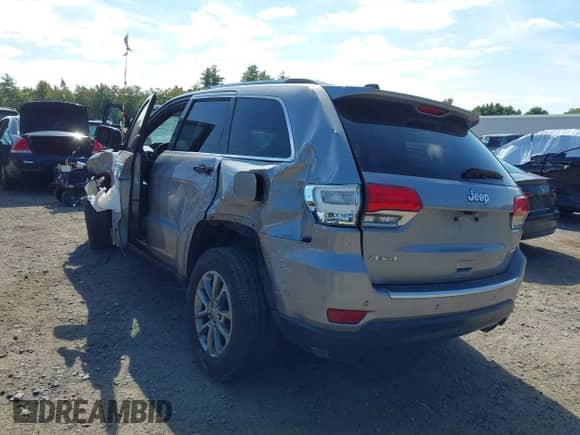 2016 Jeep Grand Cherokee Limited with VIN 1C4RJFBG0GC335026, listed as a IAAI auction lot 43257537 with 95,030 mi miles and . Bid and sale history available at DreamBid. Image 3.