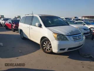 2008 Honda Odyssey EX-L with VIN 5FNRL38668B402725, listed as a IAAI auction lot 43340046 with 222,367 mi miles and . Bid and sale history available at DreamBid. Image 1.