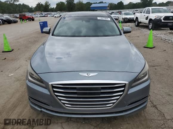 2015 Hyundai Genesis 3.8L with VIN KMHGN4JEXFU071785, listed as a Copart auction lot 71847804 with 153,816 mi miles and Salvage title. Bid and sale history available at DreamBid. Image 5.
