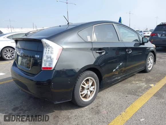 2011 Toyota Prius III with VIN JTDKN3DUXB1464550, listed as a IAAI auction lot 43543709 with 163,074 mi miles and . Bid and sale history available at DreamBid. Image 4.