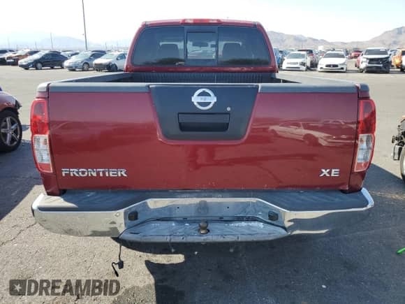 2006 Nissan Frontier XE with VIN 1N6BD06T76C453552, listed as a Copart auction lot 62901325 with 180,576 mi miles and Salvage title. Bid and sale history available at DreamBid. Image 6.