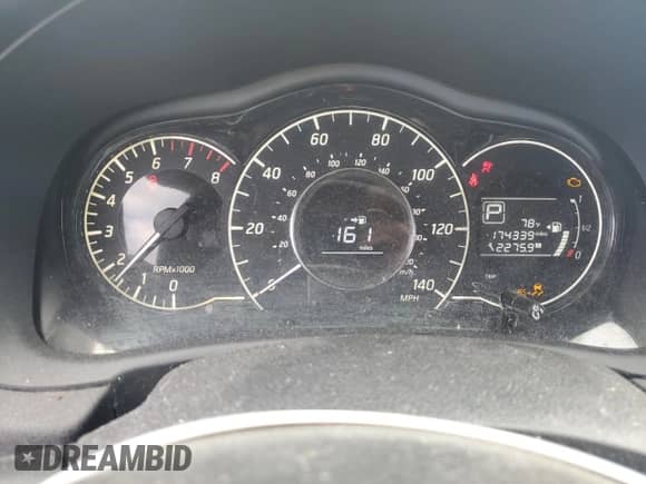 2016 Nissan Note S Plus с VIN 3N1CE2CP1GL370960, выставлен на аукционе Copart как лот 80853505 с пробегом 174 339 миль миль и Списание • Salvage title. История ставок и продаж доступна на DreamBid. Изображение 9.