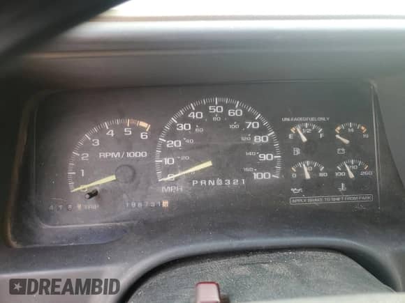 1996 Chevrolet Silverado 2500 with VIN 1GCGC24R4TE101396, listed as a Copart auction lot 83808165 with 198,731 mi miles and Salvage title. Bid and sale history available at DreamBid. Image 9.