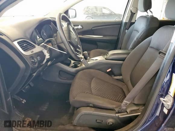 2017 Dodge Journey SXT with VIN 3C4PDCBB4HT588471, listed as a Copart auction lot 70646945 with 117,168 mi miles and Salvage title. Bid and sale history available at DreamBid. Image 7.