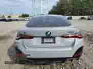 2023 BMW i4 M50 with VIN WBY33AW03PFN79198, listed as a Copart auction lot 61933085 with Not provided miles and Salvage title. Bid and sale history available at DreamBid. Image 6.