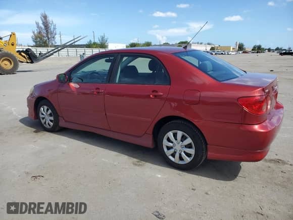 2005 Toyota Corolla CE with VIN 1NXBR32E65Z384239, listed as a Copart auction lot 63673184 with 106,910 mi miles and Salvage title. Bid and sale history available at DreamBid. Image 2.