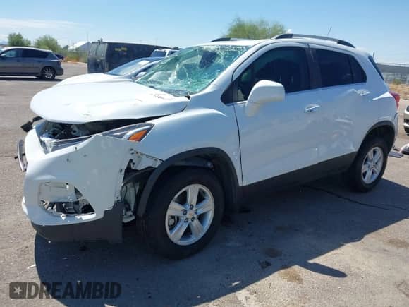 2017 Chevrolet Trax LT with VIN KL7CJLSB8HB140157, listed as a IAAI auction lot 43249110 with 112,539 mi miles and . Bid and sale history available at DreamBid. Image 19.