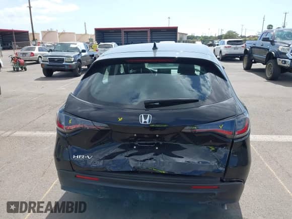 2025 Honda HR-V LX with VIN 3CZRZ1H3XSM728095, listed as a IAAI auction lot 42817468 with 4,116 mi miles and . Bid and sale history available at DreamBid. Image 17.