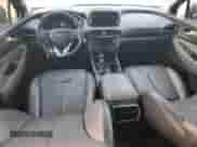 2020 Hyundai Santa Fe Limited with VIN 5NMS53AA9LH278273, listed as a Copart auction lot 81346235 with 59,083 mi miles and Non repairable. Bid and sale history available at DreamBid. Image 8.
