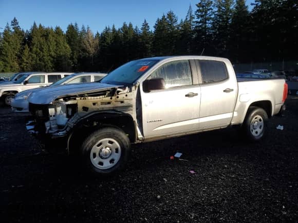 2015 Chevrolet Colorado 2WD WT с VIN 1GCGSAEA0F1230687, выставлен на аукционе Copart как лот 86113394 с пробегом 37 068 миль миль и Списание • Salvage title. История ставок и продаж доступна на DreamBid. Изображение 1.