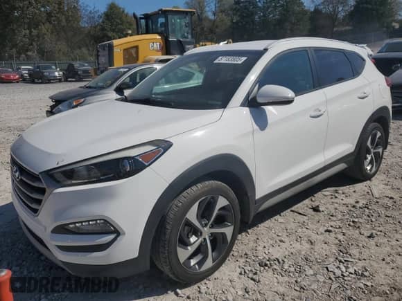 2018 Hyundai Tucson Sport with VIN KM8J3CAL0JU745150, listed as a Copart auction lot 87183805 with 121,448 mi miles and Clean title. Bid and sale history available at DreamBid. Image 1.